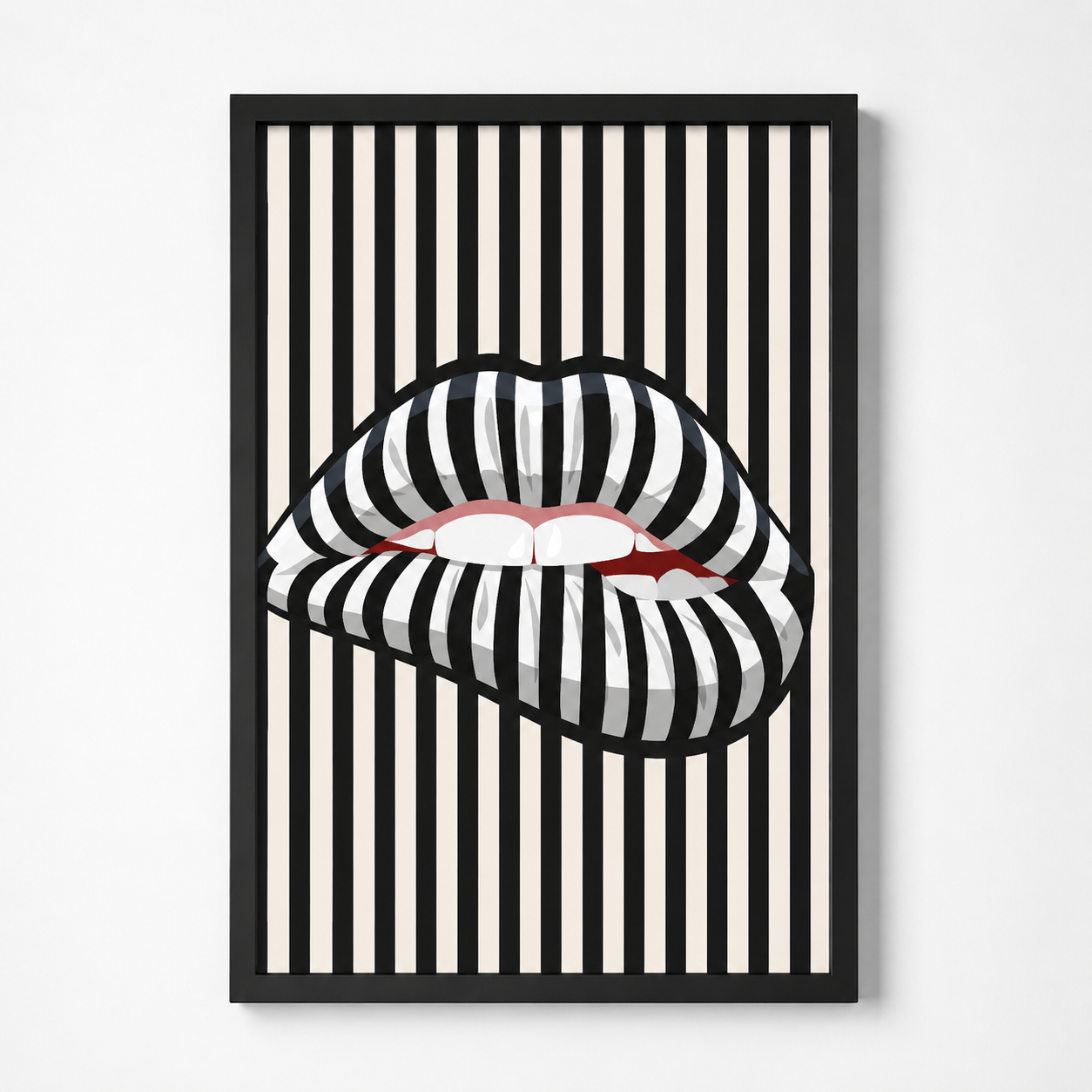 Striped Kiss